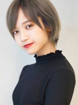 21年夏 スモーキーグレージュの新着ヘアスタイル 髪型 ヘアアレンジ Yahoo Beauty