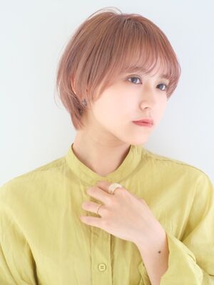 21年夏 丸みショートボブの新着ヘアスタイル 髪型 ヘアアレンジ Yahoo Beauty