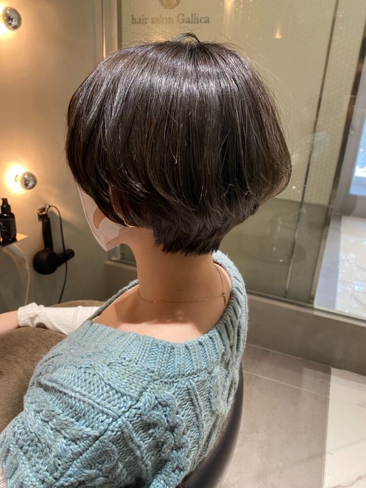 ハンサムショート オリーブグレージュ Hair Salon Gallica Minami Aoyama ヘアサロン ガリカ ミナミ アオヤマ 竹之内蔵人のヘアスタイル情報 Yahoo Beauty