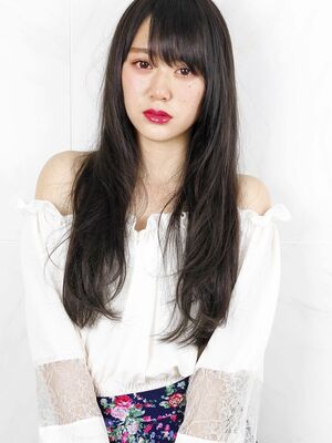 21年秋冬 前髪あり ロングの新着ヘアスタイル 髪型 ヘアアレンジ Yahoo Beauty