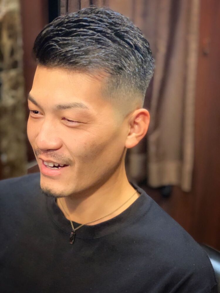 震災刈りフェード Barbershop 横浜店 バーバーショップ ヨコハマテン 岡本耕太郎のヘアスタイル情報 Yahoo Beauty