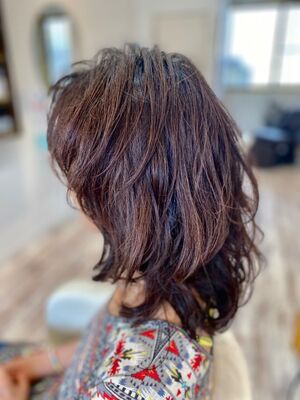 レイヤースタイル セミロングの髪型 ヘアスタイル ヘアカタログ 人気順 Yahoo Beauty ヤフービューティー