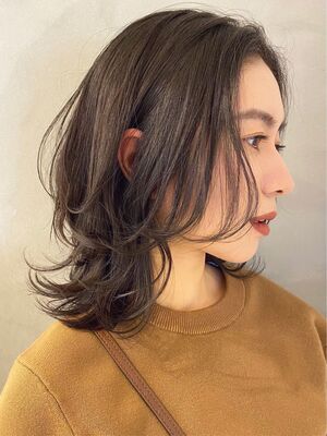 21年秋冬 ウルフボブ ミディアムの新着ヘアスタイル 髪型 ヘアアレンジ Yahoo Beauty