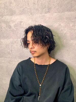 メンズ 黒髪ロングの髪型 ヘアスタイル ヘアカタログ 人気順 Yahoo Beauty ヤフービューティー