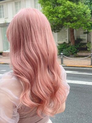 ペールピンク ロングの髪型 ヘアスタイル ヘアカタログ 人気順 Yahoo Beauty ヤフービューティー