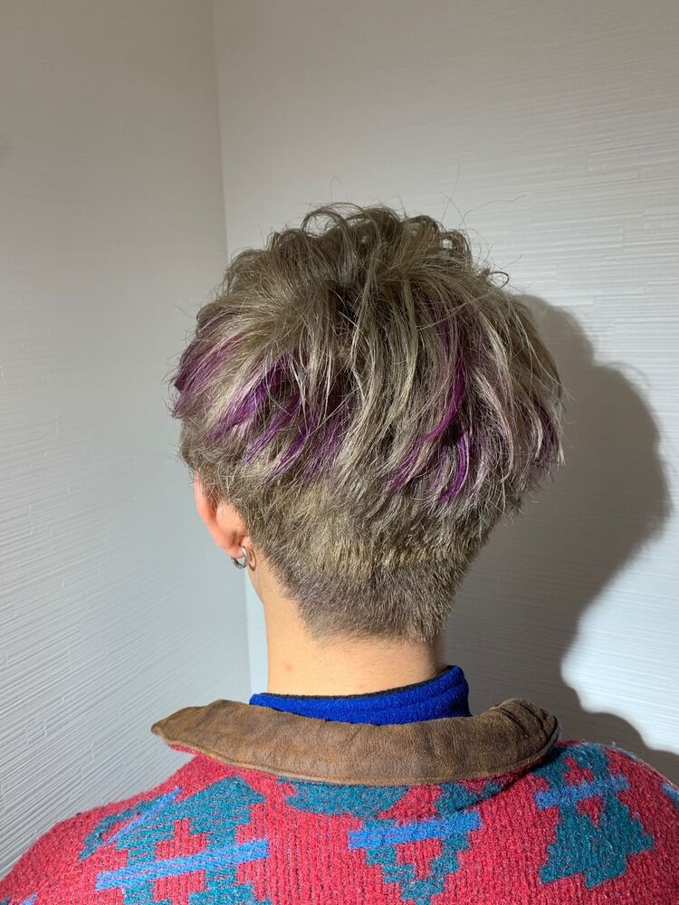 最も選択された アッシュ パープル メンズ ヘアスタイル画像無料