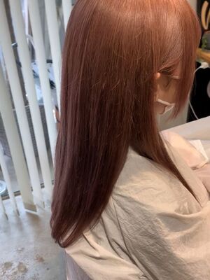コーラルピンク ロングの髪型 ヘアスタイル ヘアカタログ 人気順 Yahoo Beauty ヤフービューティー