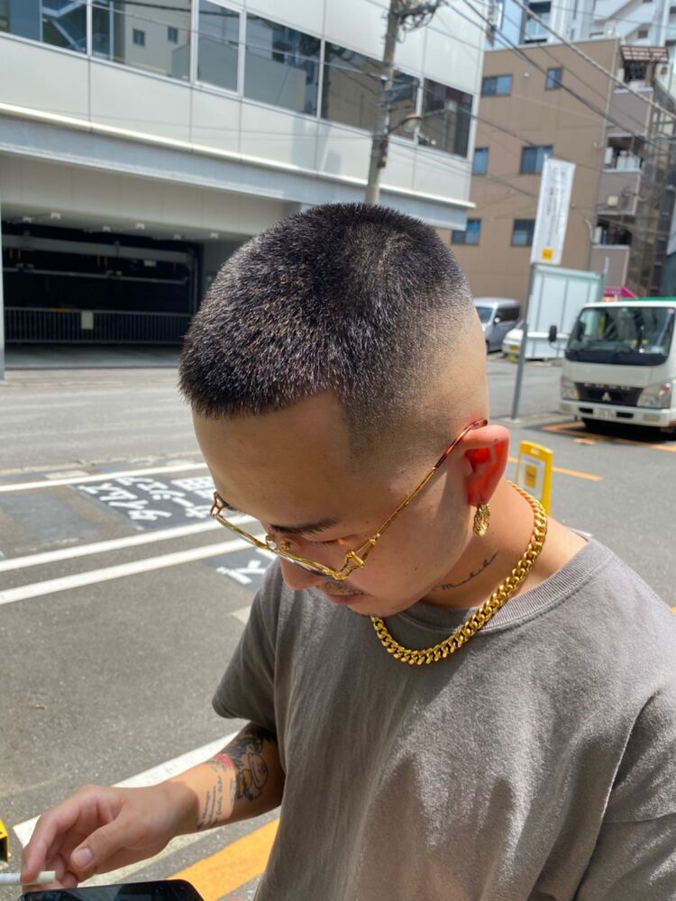 スキンフェードカット ボウズ Groomer S Tokyo伊藤 Groomer S Tokyo グルーマーズトウキョウ 伊藤 祐太のヘアスタイル情報 Yahoo Beauty