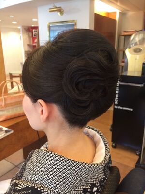 年秋 着物 アレンジの人気ヘアスタイル 髪型 ヘアアレンジ Yahoo Beauty