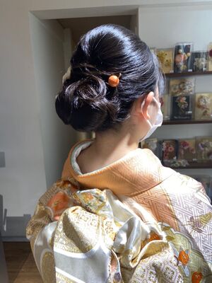 着物 セミロングの髪型 ヘアスタイル ヘアカタログ 人気順 Yahoo Beauty ヤフービューティー