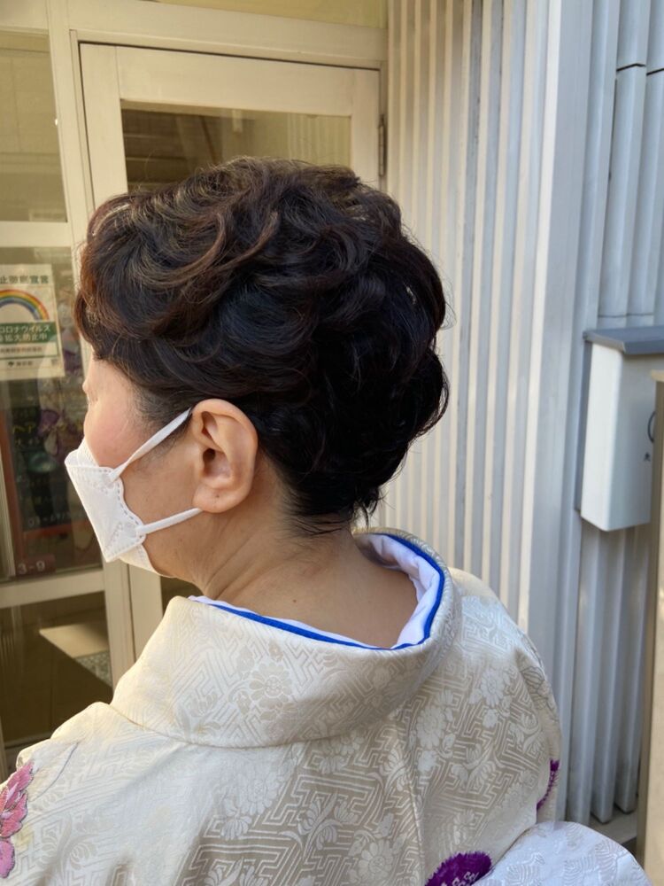 襟足2センチのショートヘアでも美しい着物アップに出来ます 今回も大変喜んで頂きました 矢島美容室 ヤジマビヨウシツ 島田 千鶴の髪型 ヘアスタイル ヘアカタログ情報 Yahoo Beauty ヤフービューティー