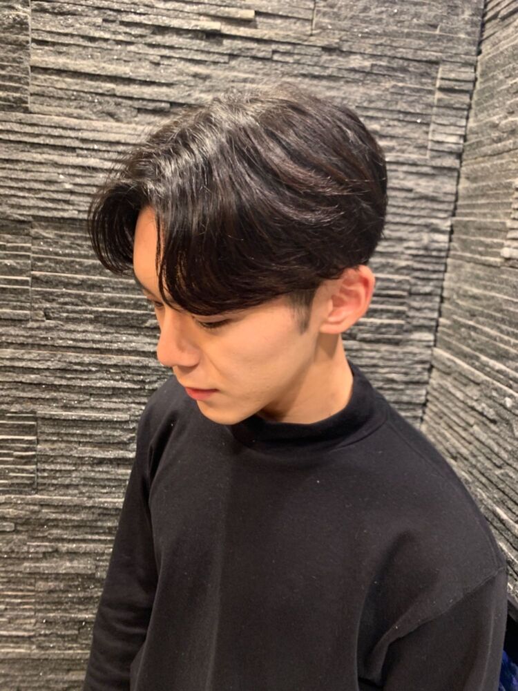 韓国風センターパート Premium Barber 表参道店 プレミアムバーバー オモテサンドウテン 杉本和大のヘアスタイル情報 Yahoo Beauty