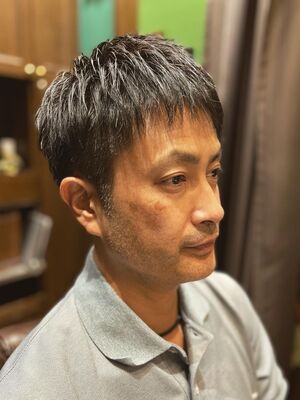 メンズ 40代 ショートの髪型 ヘアスタイル ヘアカタログ 人気順 Yahoo Beauty ヤフービューティー