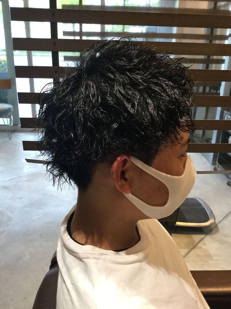 ツイストスパイラルアップバングショート ノイセル西本町店 ノイセルニシホンマチテン 奥田 真弘のヘアスタイル情報 Yahoo Beauty