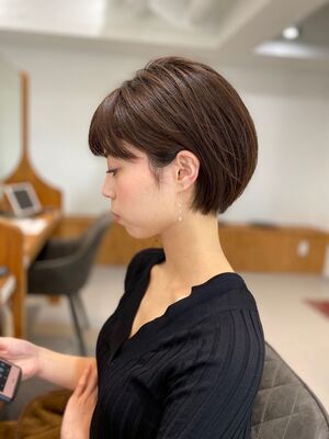 内巻きパーマ ベリーショートの髪型 ヘアスタイル ヘアカタログ 人気順 2ページ目 Yahoo Beauty ヤフービューティー