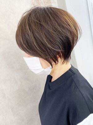 22年春 50代 ショートボブの人気ヘアスタイル 髪型 ヘアアレンジ Yahoo Beauty