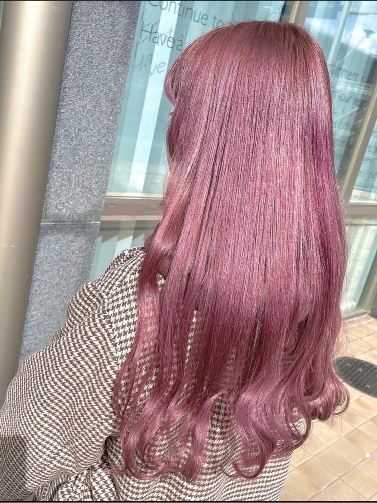 カシスピンク Yui のヘアスタイル情報 Yahoo Beauty