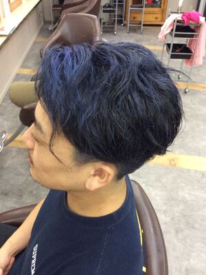 21年春夏 メンズ カラーブルーの新着ヘアスタイル 髪型 ヘアアレンジ Yahoo Beauty