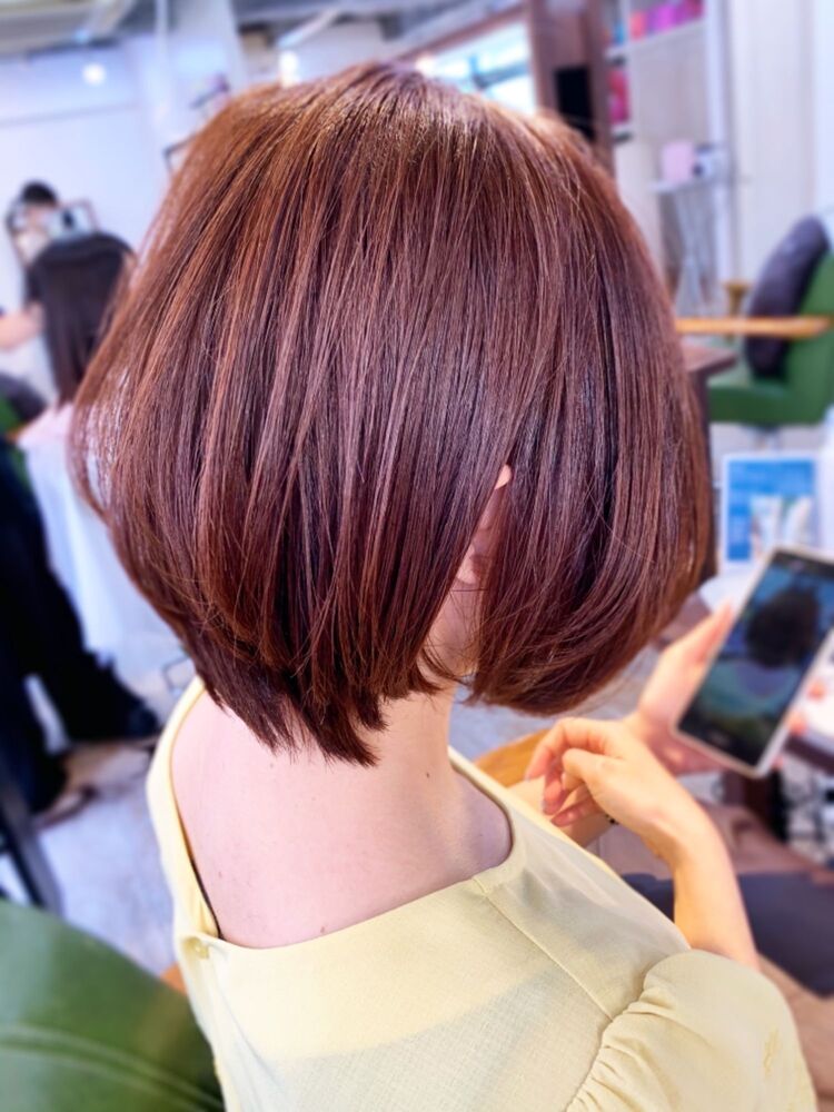 骨格をキレイにみせるショートが得意 お手入れ楽ちんヘアスタイル 自由が丘マリアバイアフロート 添田 Maria By Afloat マリア バイ アフロート 自由が丘 アフロート 添田のヘアスタイル情報 Yahoo Beauty