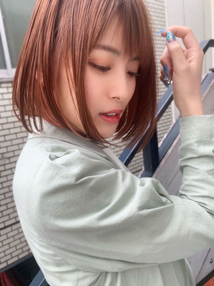自由が丘 アフロート 駅徒歩2分 インナーカラーオルチャンボブ くすみピンク Maria By Afloat マリア バイ アフロート 自由が丘afloat 添田晃正のヘアスタイル情報 Yahoo Beauty