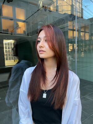 22年冬 フェイスレイヤー ロングの新着ヘアスタイル 髪型 ヘアアレンジ Yahoo Beauty