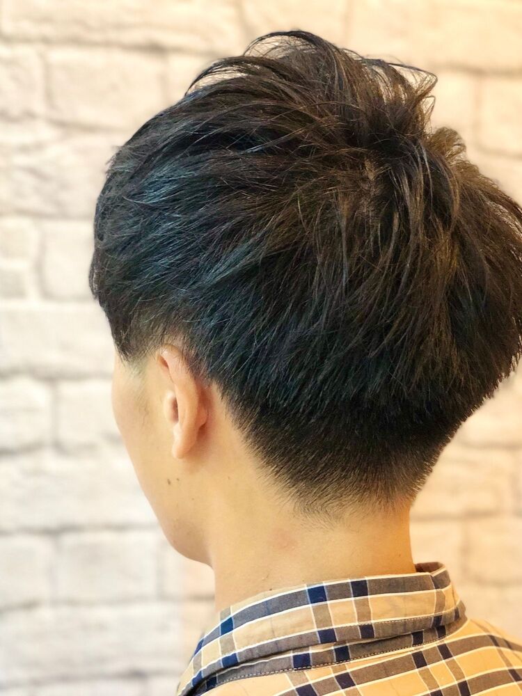 ビジネスツーブロック刈上げアップバング ヘアーサロン銀座マツナガ 新宿パークタワー店 ヘアーサロンギンザマツナガ シンジュクパークタワーテン 金 賢成のヘアスタイル情報 Yahoo Beauty