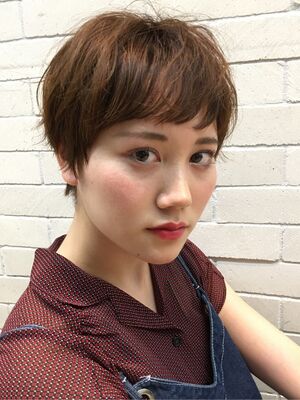 40代 前髪あり ベリーショートの髪型 ヘアスタイル ヘアカタログ 人気順 Yahoo Beauty ヤフービューティー