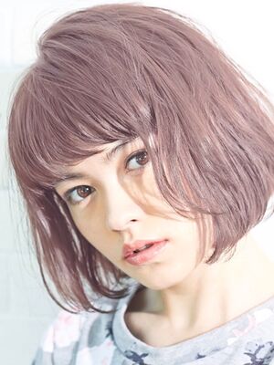 ピンクアッシュの髪型 ヘアスタイル ヘアカタログ 人気順 Yahoo Beauty ヤフービューティー