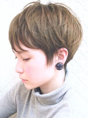 30代ショート ベリーショートの髪型 ヘアスタイル ヘアカタログ 人気順 Yahoo Beauty ヤフービューティー