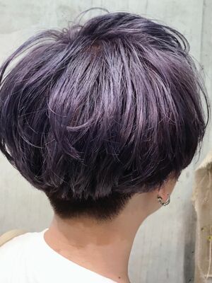 22年春 紫 ショートの人気ヘアスタイル 髪型 ヘアアレンジ 2ページ目 Yahoo Beauty