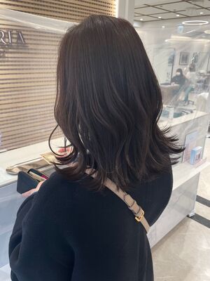 21年夏 パープルブラウンの新着ヘアスタイル 髪型 ヘアアレンジ Yahoo Beauty