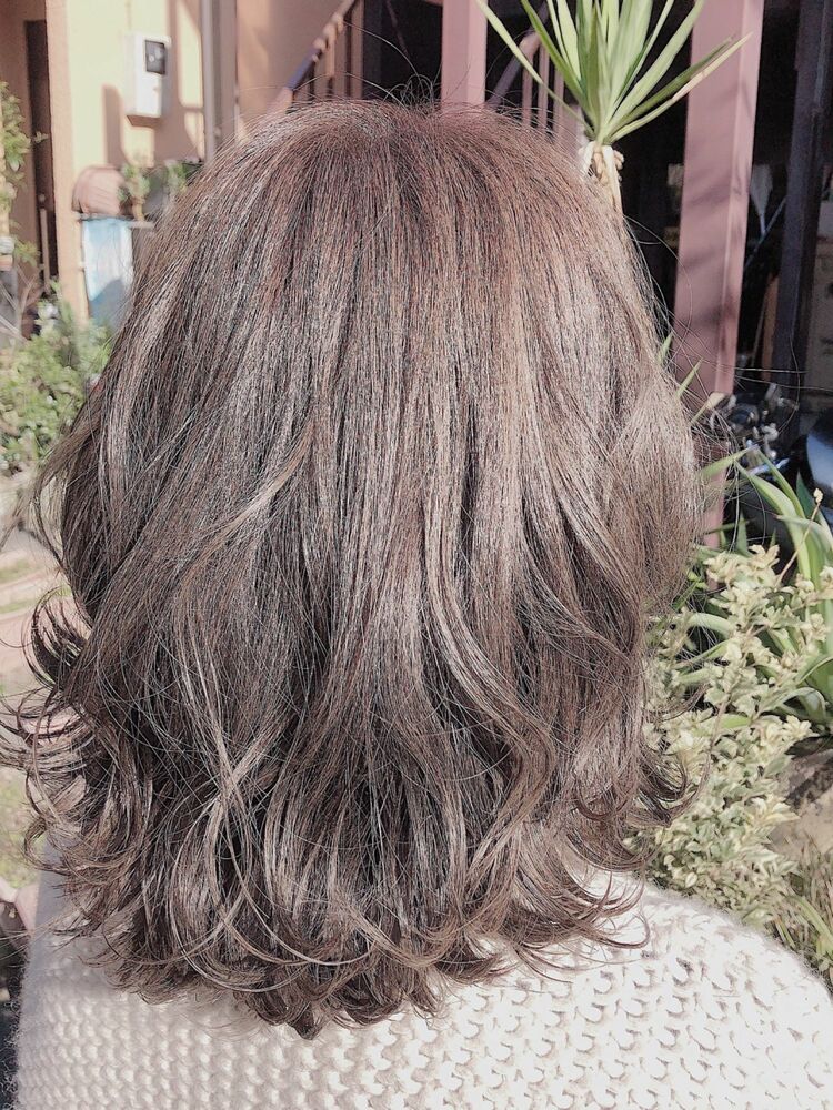 ミディアム アッシュ系 Masanaの髪型 ヘアスタイル ヘアカタログ情報 Yahoo Beauty ヤフービューティー