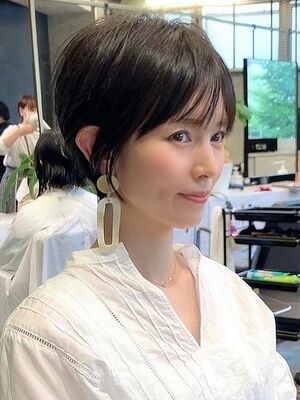 22年春 田丸麻紀 ショートの人気ヘアスタイル 髪型 ヘアアレンジ Yahoo Beauty