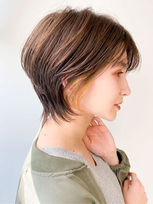 21年秋冬 ウルフショートの新着ヘアスタイル 髪型 ヘアアレンジ Yahoo Beauty