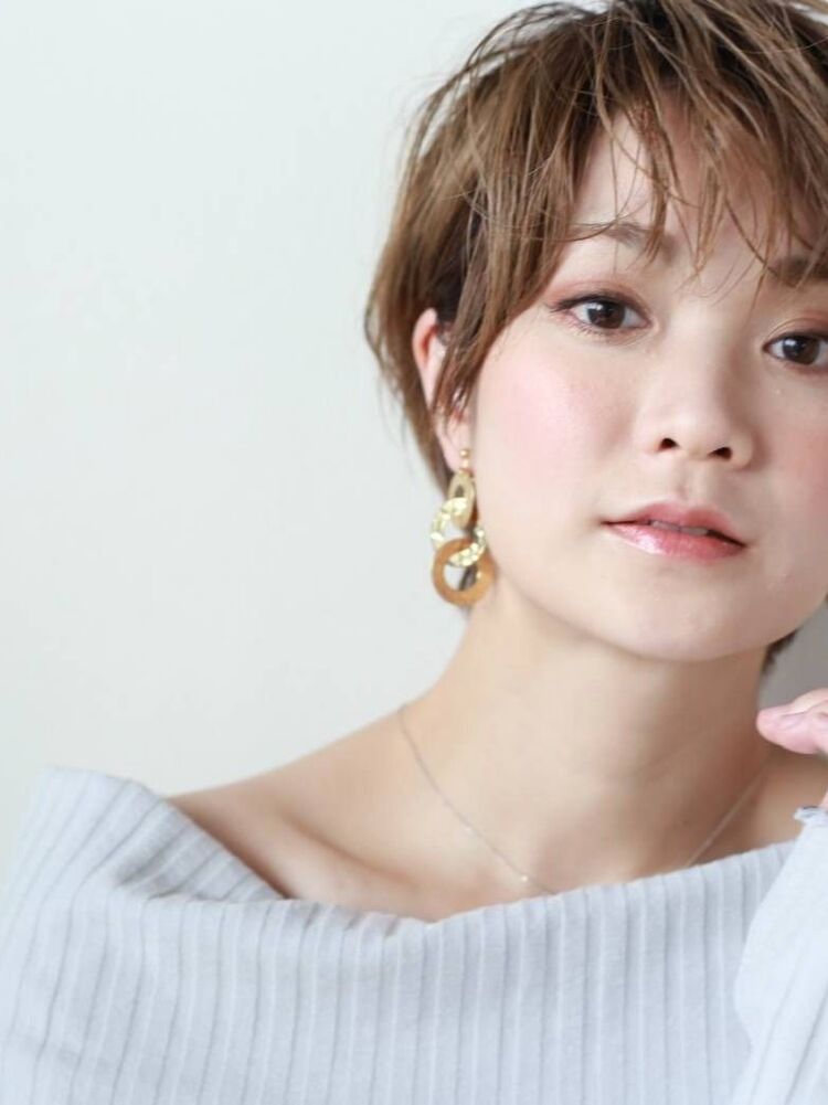 K Two岸 剛力彩芽さん風ショートカットで小顔を叶える 渋谷渋谷駅 ボブカット ショートカット Star Tokyo 渋谷 By K Two スタートーキョーシブヤバイケーツー 岸優貴のヘアスタイル情報 Yahoo Beauty