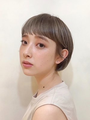 2021年夏 ぱっつん前髪の新着ヘアスタイル 髪型 ヘアアレンジ 6ページ目 Yahoo Beauty