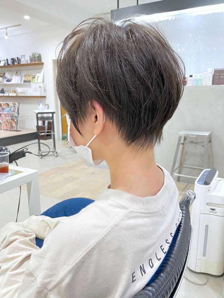 大人可愛い代30代40代ベリーショート ミントカラー Owll オウル 石田学史の髪型 ヘアスタイル ヘアカタログ情報 Yahoo Beauty ヤフービューティー