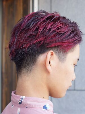 21年秋冬 メンズ ピンク系の新着ヘアスタイル 髪型 ヘアアレンジ Yahoo Beauty