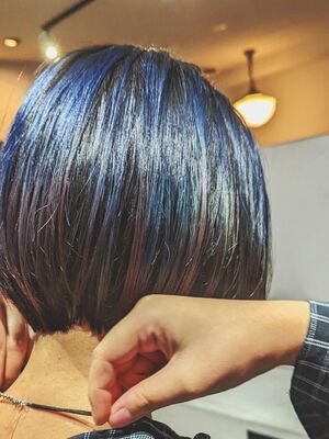 グラデーションボブ ベリーショートの髪型 ヘアスタイル ヘアカタログ 人気順 Yahoo Beauty ヤフービューティー