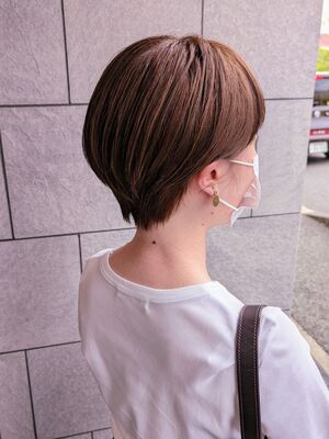 襟足短め ベリーショートの髪型 ヘアスタイル ヘアカタログ 人気順 Yahoo Beauty ヤフービューティー