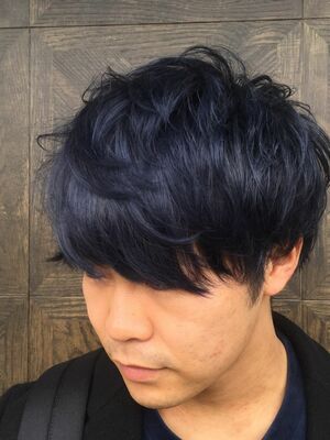 年秋冬 メンズ ブルーブラックの新着ヘアスタイル 髪型 ヘアアレンジ Yahoo Beauty