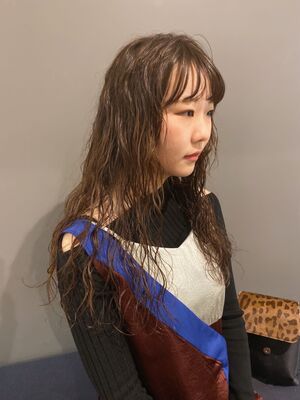 パーマ 前髪あり ロングの髪型 ヘアスタイル ヘアカタログ 人気順 10ページ目 Yahoo Beauty ヤフービューティー