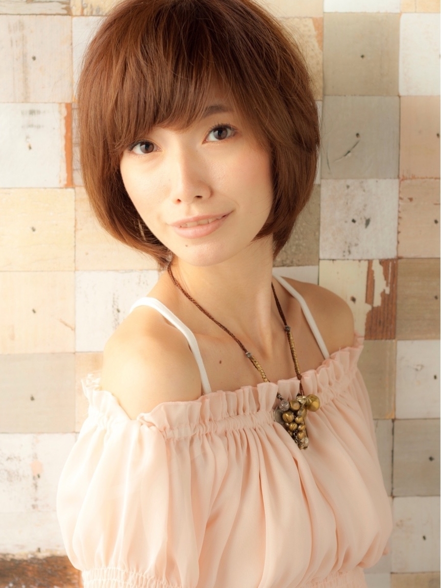 Liberty H勝どき店蛯名祥美 ママ人気 無造作ショートヘア Liberty H