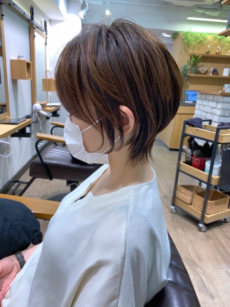 美人ショート ウルフショート 30代40代mag Ginza 安藤渉 大人ショート Bump銀座 バンプギンザ アンドウワタル Bump銀座の ヘアスタイル情報 Yahoo Beauty