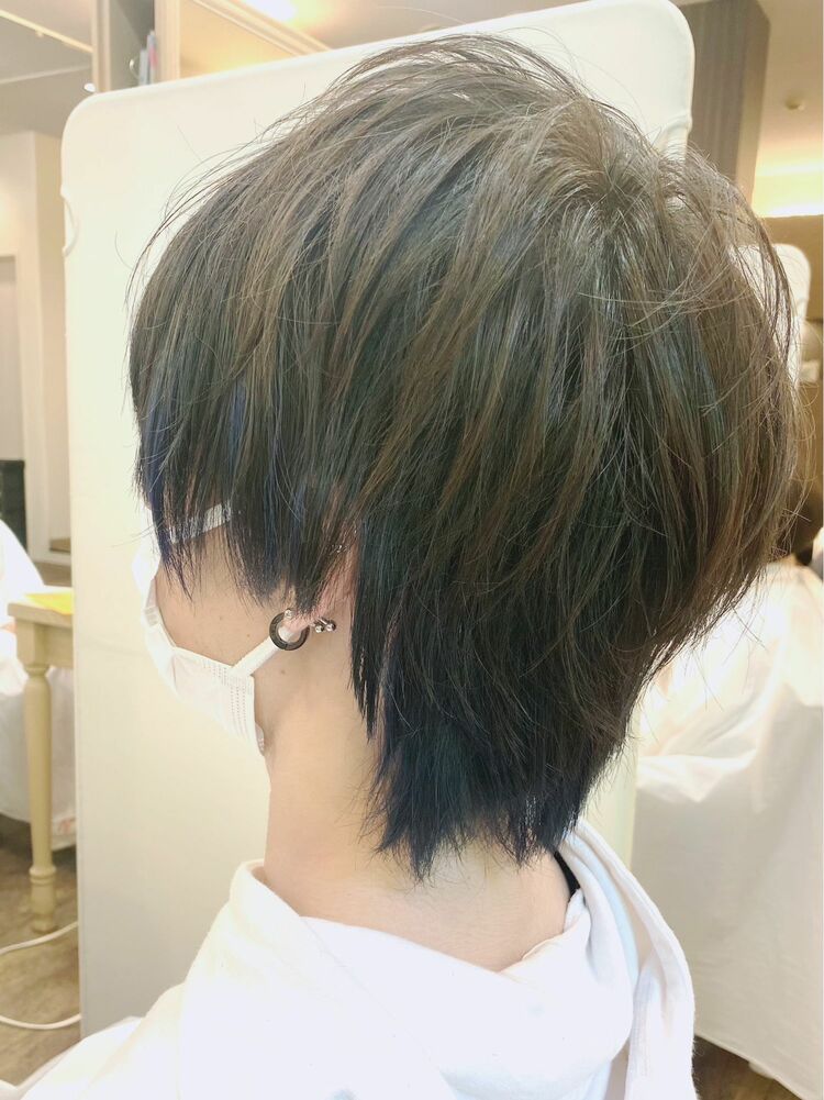 韓国風マッシュ ウルフ インナーカラー Lgc Yusukeの髪型 ヘアスタイル ヘアカタログ情報 Yahoo Beauty ヤフービューティー