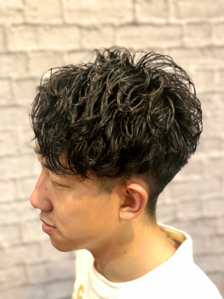 かきあげヘア 73パート スパイラルパーマ 2ブロック｜ヘアーサロン銀座マツナガ 新宿野村ビル店（ヘアーサロンギンザマツナガ シンジ