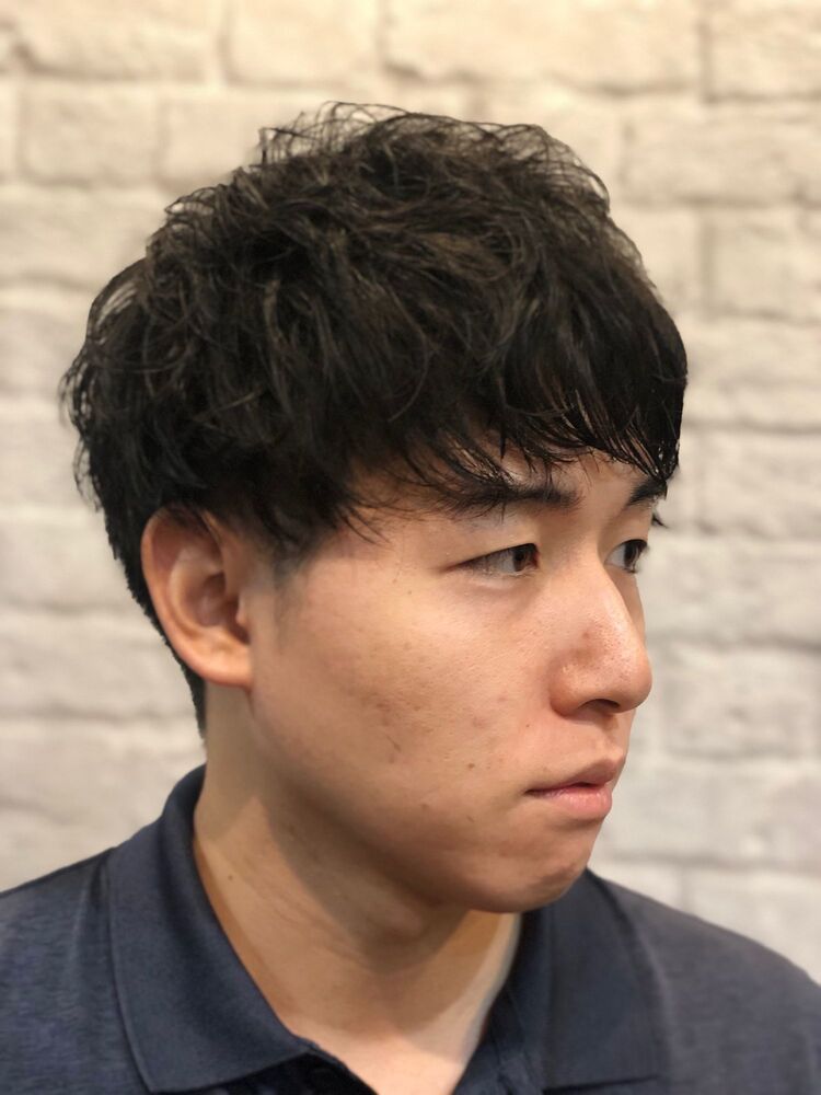 くせ毛風 マッシュ 刈り上げ ツーブロック ヘアーサロン銀座マツナガ 新宿野村ビル店 ヘアーサロンギンザマツナガ シンジュクノムラビルテン 瀧澤絵美のヘアスタイル情報 Yahoo Beauty