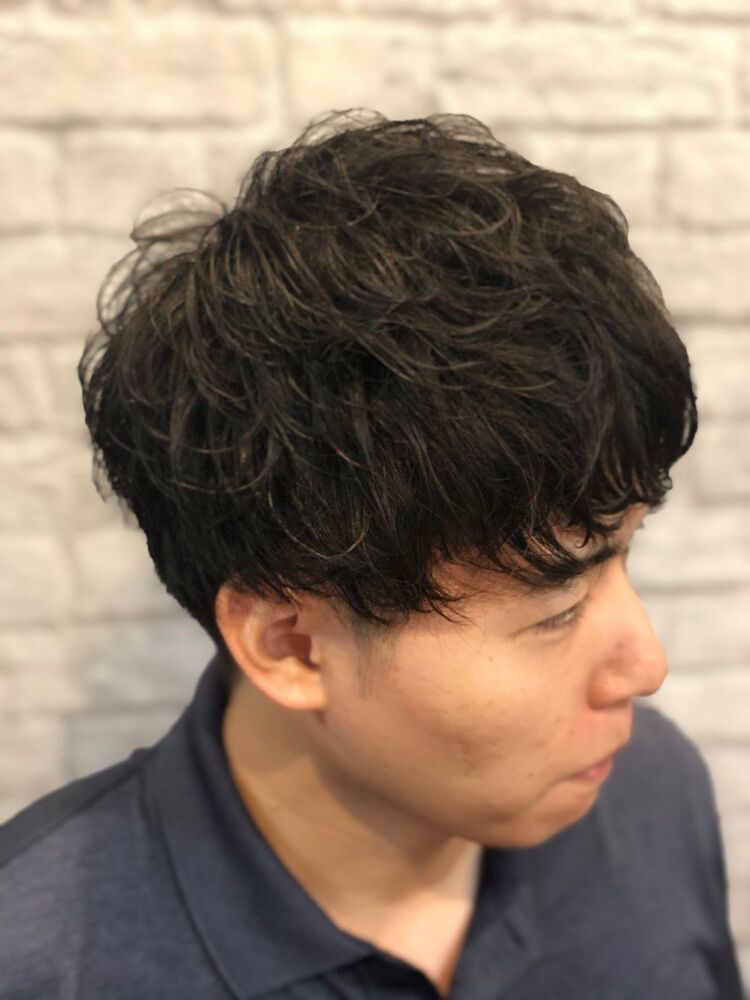 くせ毛風 マッシュ 刈り上げ ツーブロック ヘアーサロン銀座マツナガ 新宿野村ビル店 ヘアーサロンギンザマツナガ シンジュクノムラビルテン 瀧澤絵美のヘアスタイル情報 Yahoo Beauty