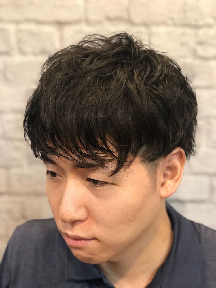 くせ毛風 マッシュ 刈り上げ ツーブロック ヘアーサロン銀座マツナガ 新宿野村ビル店 ヘアーサロンギンザマツナガ シンジュクノムラビルテン 瀧澤絵美のヘアスタイル情報 Yahoo Beauty