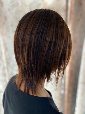 ソフトウルフの髪型 ヘアスタイル ヘアカタログ 人気順 Yahoo Beauty ヤフービューティー